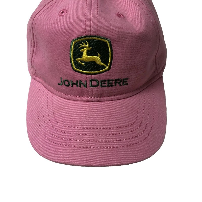 JOHN DEERE Pink Girls Ball cap NWT