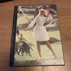 Rare Vintage Original 1972 Spring & Summer JC Penny Catalog Book HARD COVER