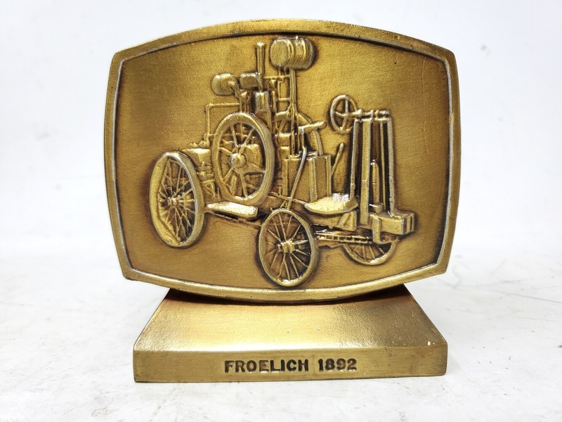John Deere Employees Credit Union 1981 Fourth Edition Coin Bank - Froelich 1892 gallery