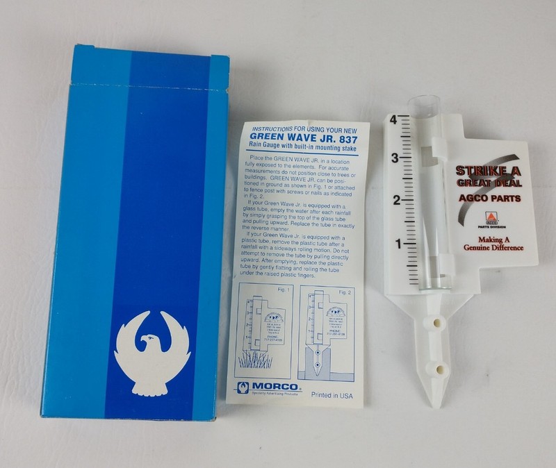 AGCO Parts Rain Gauge – Still In Box, Tractor, Parts Division Vintage