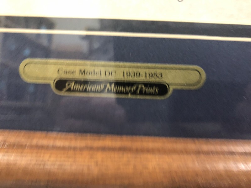 American Memory Prints Case Model DC 1939-1953 Matted Framed & Glass gallery