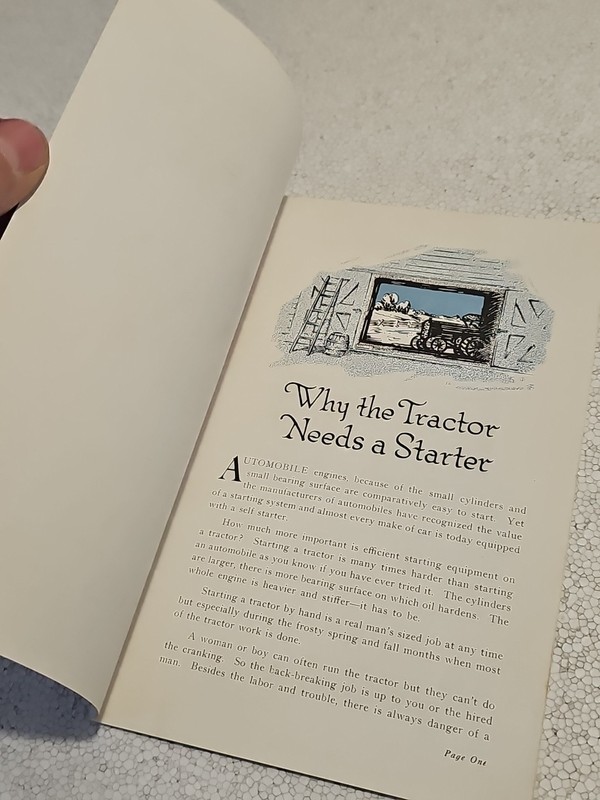 Original Christensen Tractor Starter Brochure 1920s-30s gallery