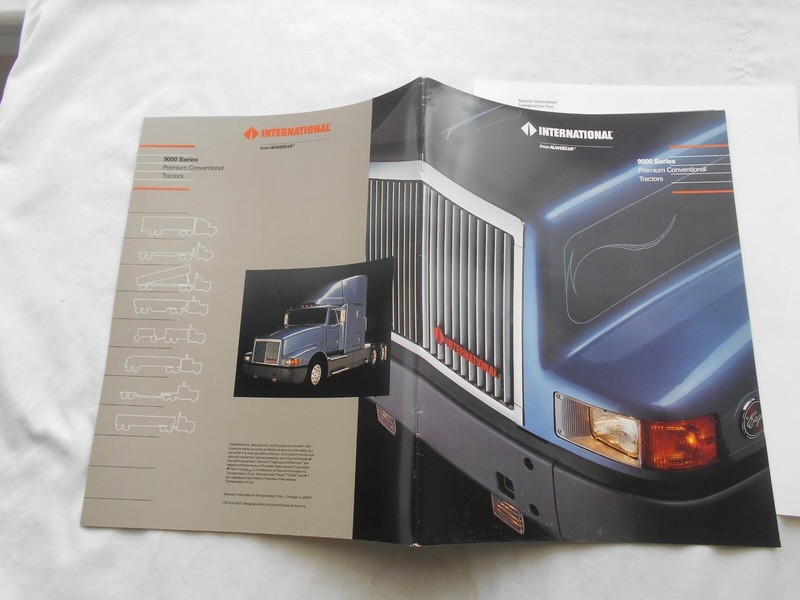 INTERNATIONAL TRUCK BROCHUR/SALES CATALOG-(NOS)-9000 SERIES gallery