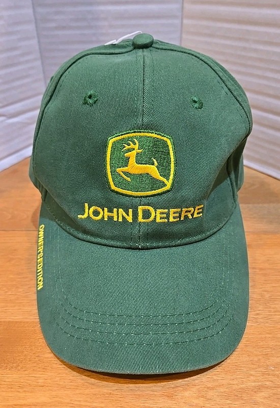 John Deere Owner’s Edition Green Classic Strapback Hat OSFM NWT Farm Agriculture