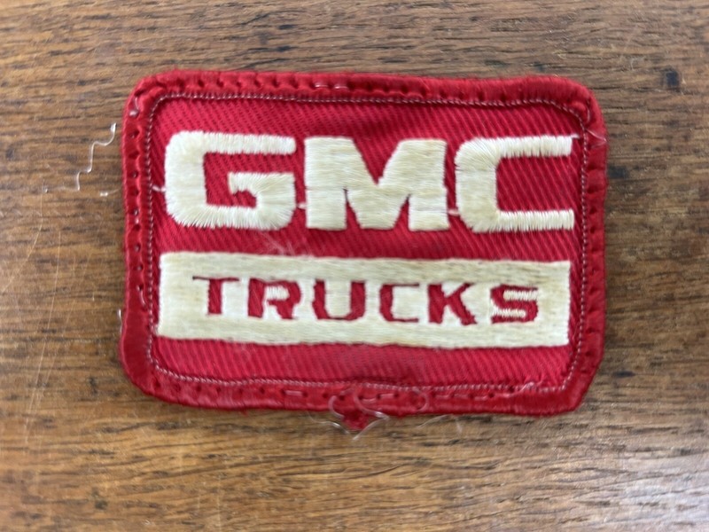 Vintage GMC Trucks Embroidered Sew on Patch
