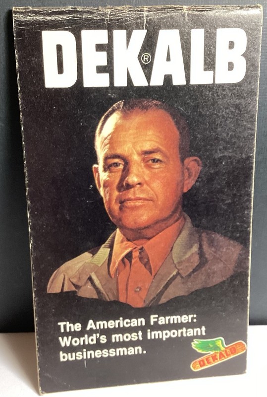 VINTAGE DEKALB POCKET ISSUED BY KENNY SIEVING PEMBERVILLE OHIO