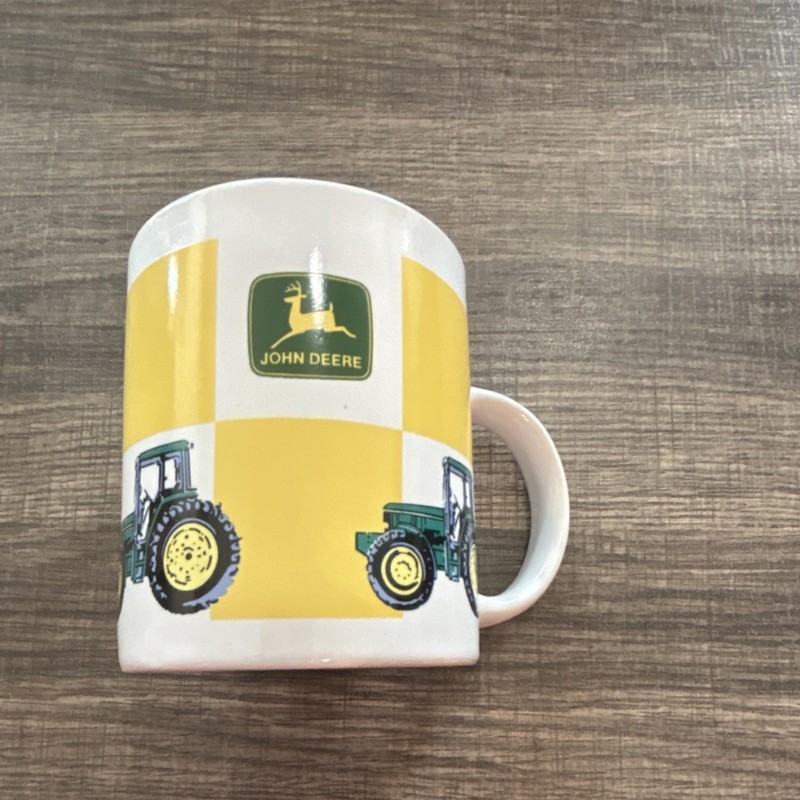 John Deere Yellow Green Tractor Agriculture Mug gallery