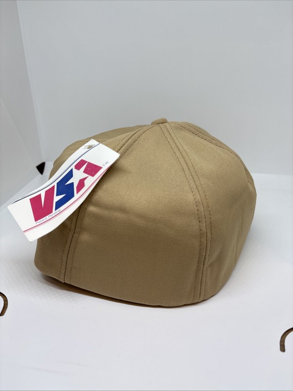 Vintage Asgrow O’s Gold Farming Seed Trappers Fitted Dead stock, Tag Hat Cap gallery