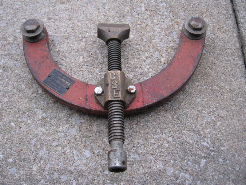 Vintage CSE Little Giant Slack Puller Cable Spinning Model LG12