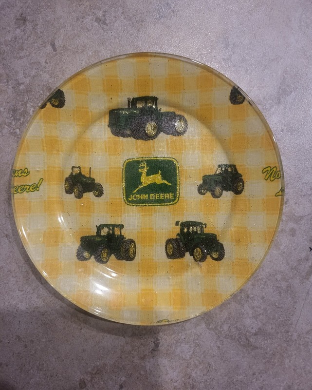 John Deere ‘Nothing Runs Like A Deere!’ Collector Ceramic Plate
