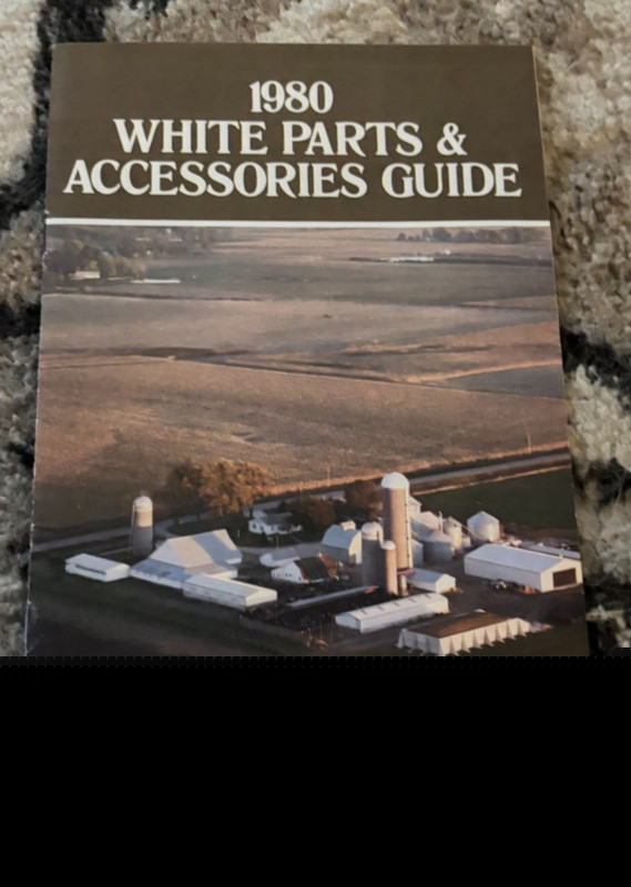 White Tractor Parts & Accessories Guide for 1980 Brochure FCCA25