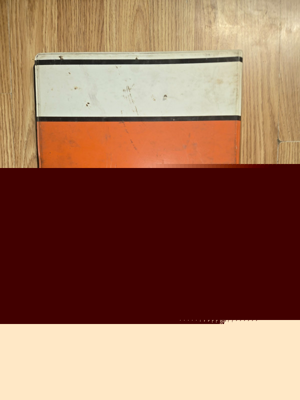 CASE IH AG Service Training Plastic 3 RING BINDER ONLY 11.5" x 10.75" x 2" gallery