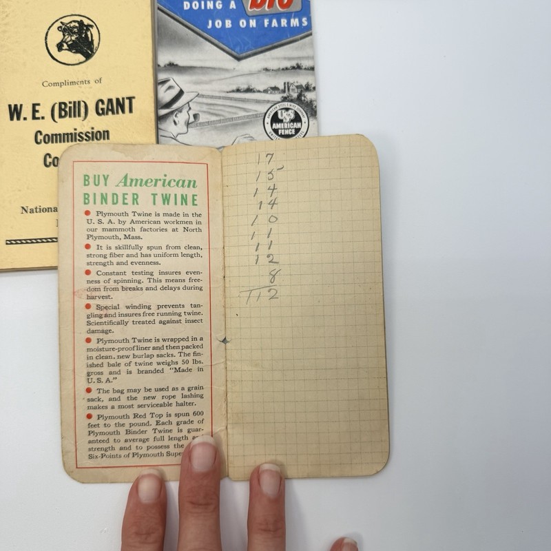 Vtg Asstd Lot Hybrid Plant Corn Data Notebook Advertising Pocket Farm Book gallery