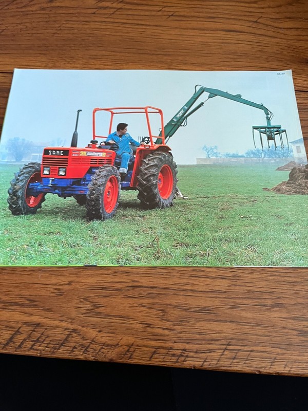 Same Minitauro 60 Tractor Brochure AMIL22 ver2