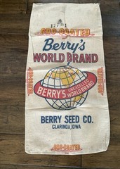 Vintage Berry Seed Co. Seed sack