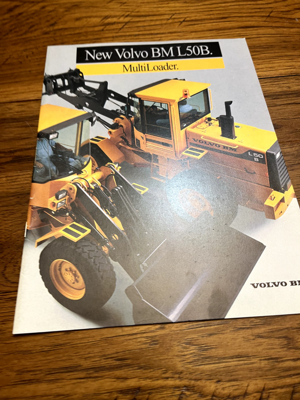 Volvo BM L50B Wheel Loader Brochure BAOH