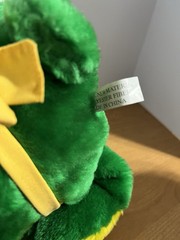 Vintage 1984 Animal Fair Inc. Paw Pals John Deere Bear Plush w/Apron 16” RARE