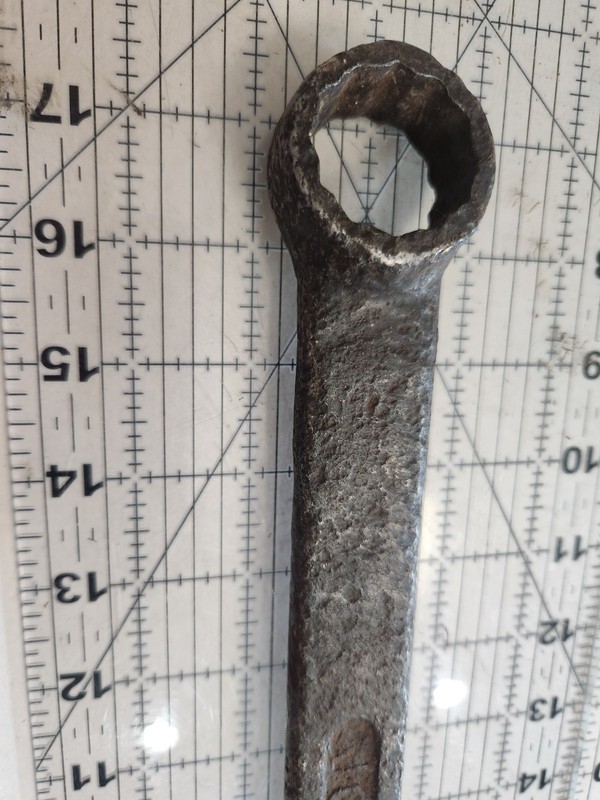Vintage John Deere Large Double Box End Wrench 12 Point 6 Point Logo gallery