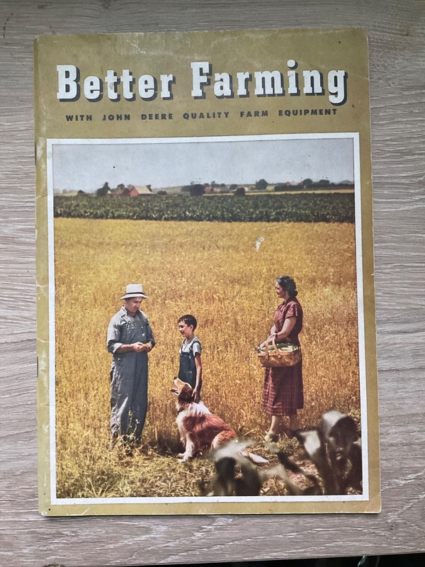 1949-50 Better Farming with John Deere Quality Farm Equipment Catalog