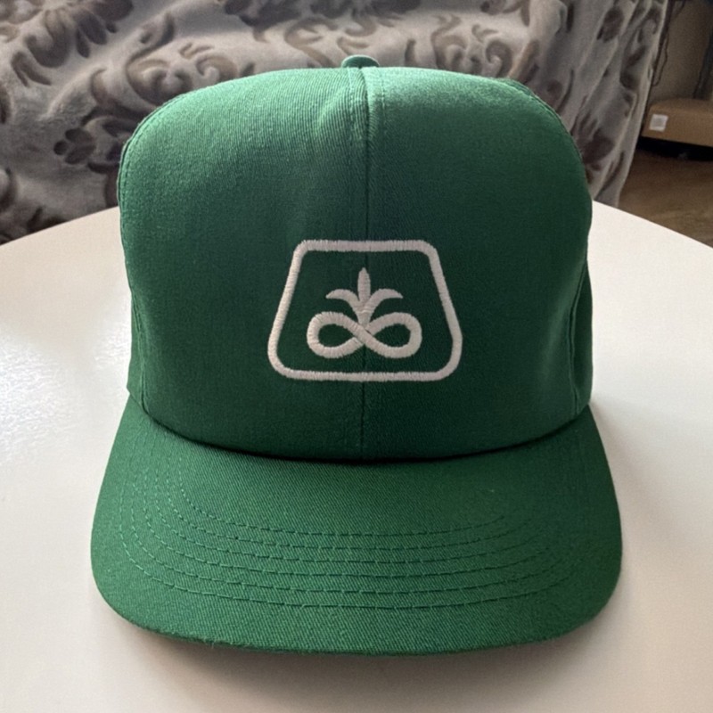 Vintage Pioneer Seed Hat K-Products USA Snapback Cap Green Trucker Rare NOS