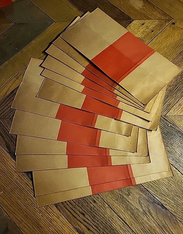 12 Vintage Massey Ferguson "A" Parts Bags 12 Inches Tall X 6 Inches Wide Genuine gallery