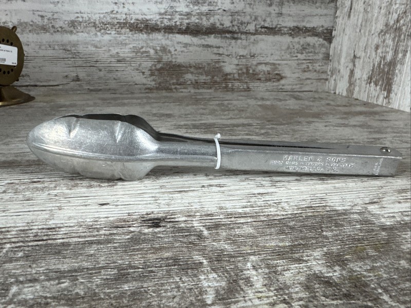 Vintage Kitchen Tongs Karlen & Sons Ford Cars Trucks Tractors Monticello Wis Wi