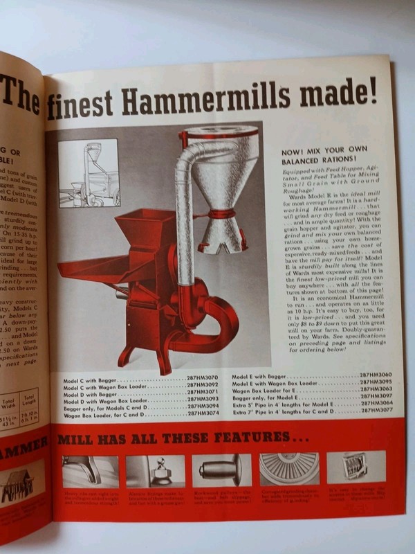 Montgomery Ward Hammermills Brocure Advertising Ephemera gallery