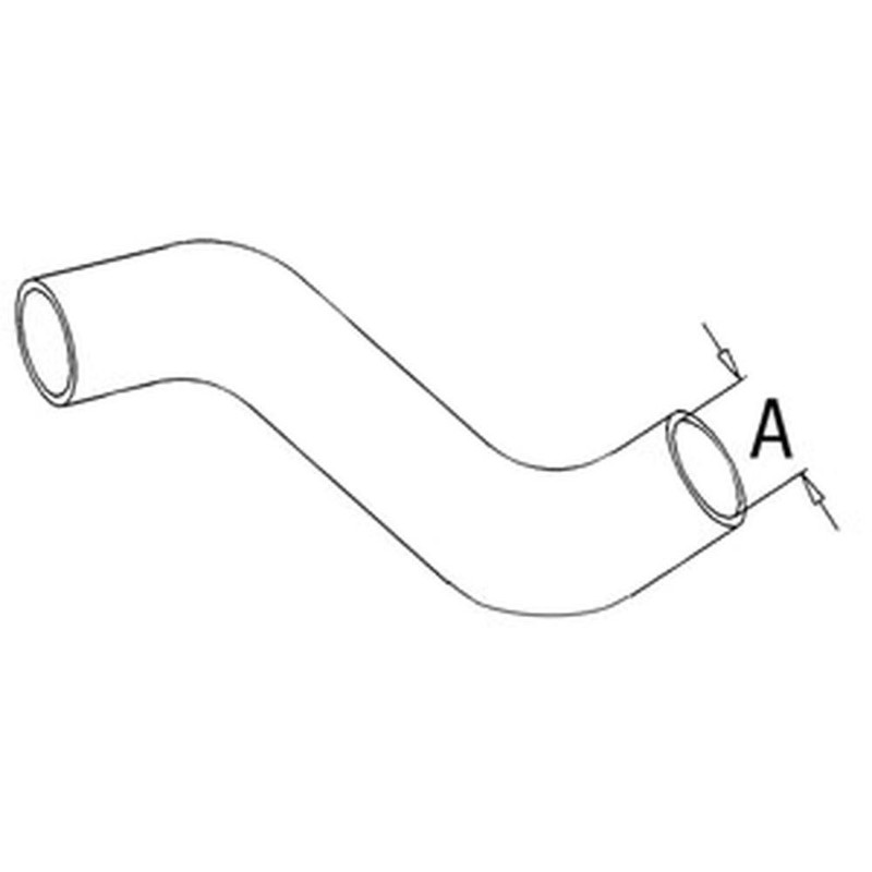 369922R1 Lower Bottom Radiator Hose Fits Case-Fits International Models gallery