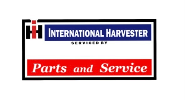 international harvester stickers dealer sticker blank/ custom fillable Pairs