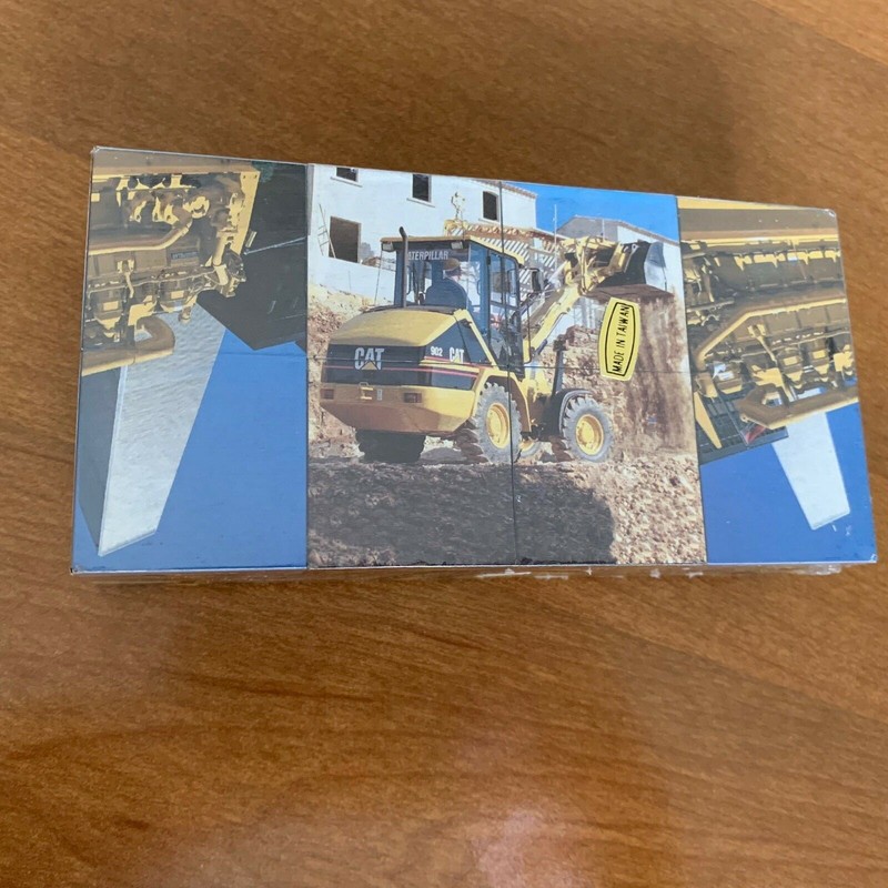Caterpillar CAT 75 Years Puzzle Blocks Factory Sealed Trucks Taiwan Commemorate gallery