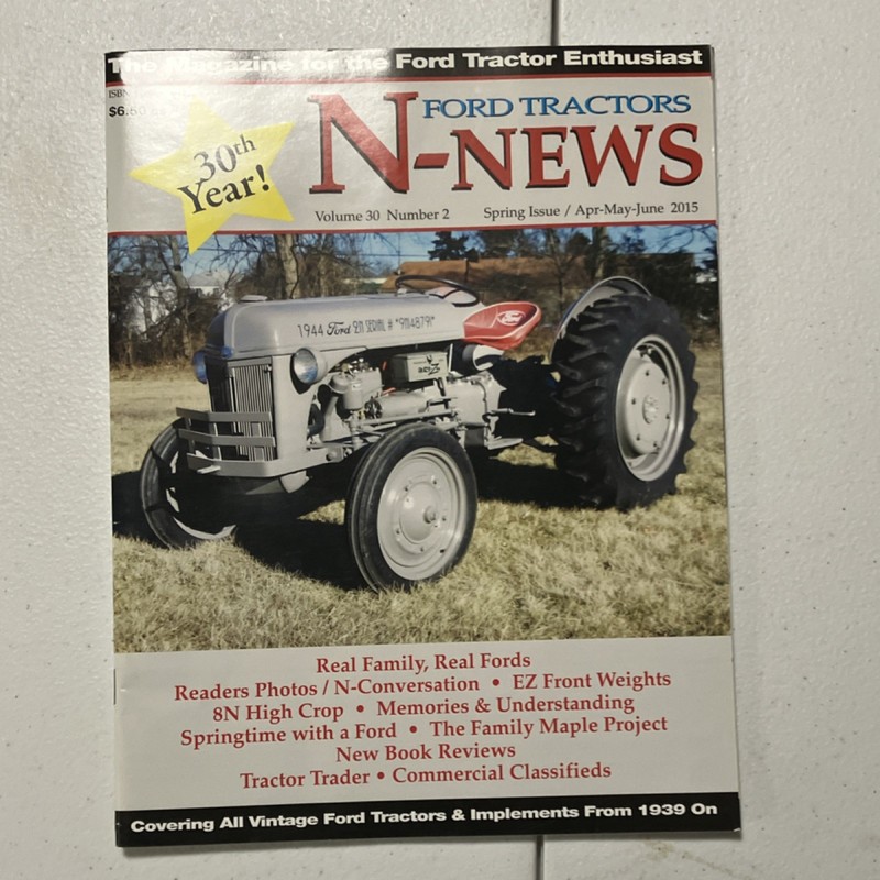 Ford N-News Magazine Lot 30th Year 2015 Agriculture Original Multicolor Brochure gallery
