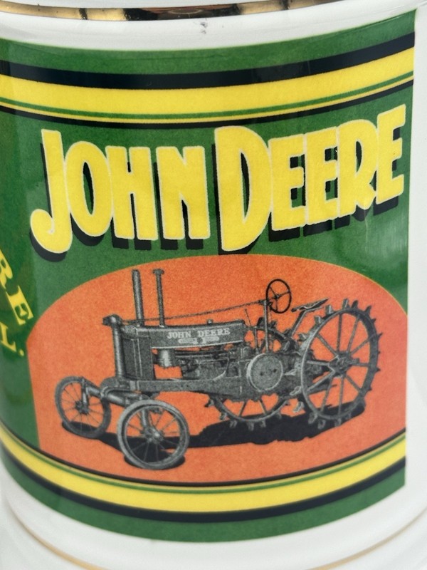 Set of 2 - 2006 John Deere Beer Steins or Coffee Mugs Moline Illinois Large 6.5" gallery