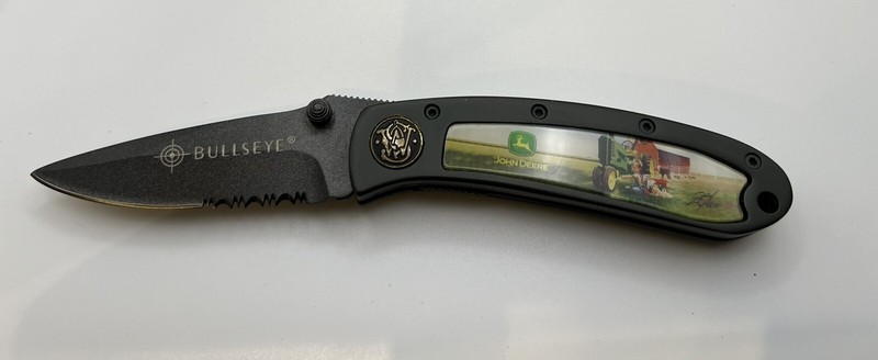 Smith & Wesson JOHN DEERE ‘Bullseye’ Pocket Knife In Collectible Tin ZOLAN ARTS gallery