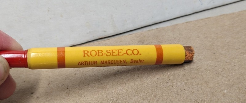 Vintage Rob-See-Co Funk’s G Hybrid Hamlin Iowa Ia Arthur Marcusen Bullet Pencil