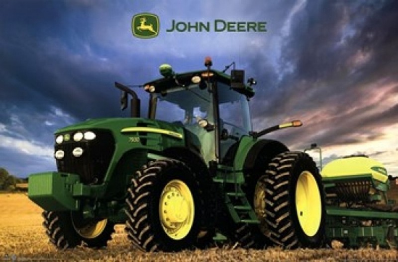 John Deere Tractor Poster Print 13308, Collectible