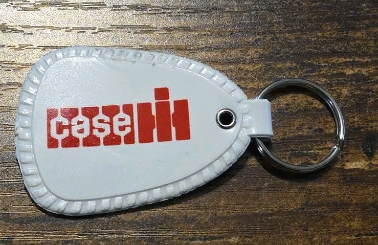 Vintage Case IH Tractor Keychain Morrison Equipment Cavalier North Dakota