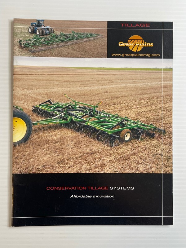 Great Plains – Conservation Tillage Sales Brochure *Original 2000s Brochure*