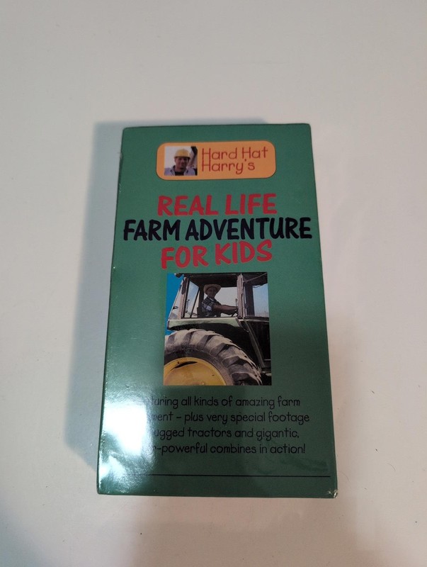 Hard Hat Harry’s Real Life Farm Adventure for Kids VHS