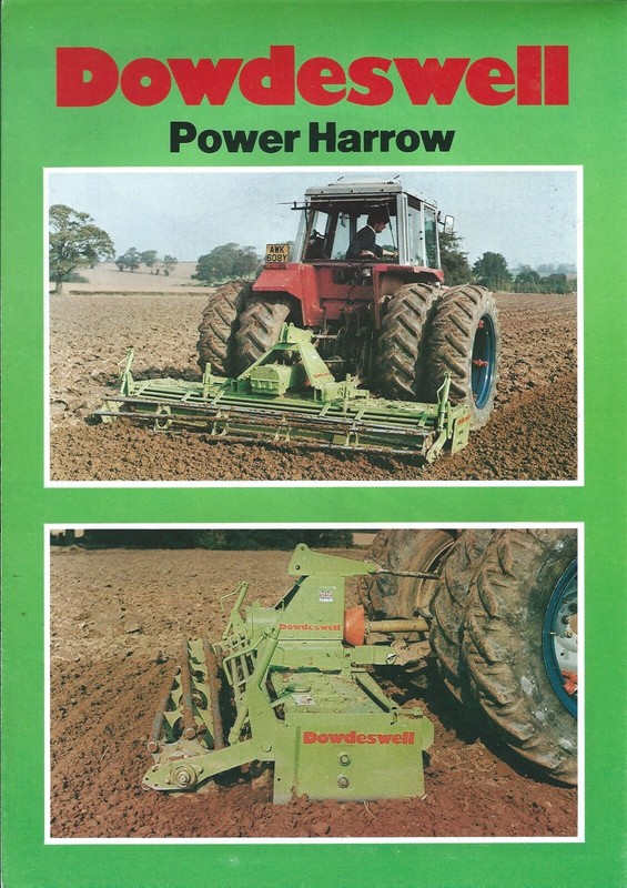 Farm Implement Brochure – Dowdeswell – PH 300 350 400 – Power Harrow (F6945)