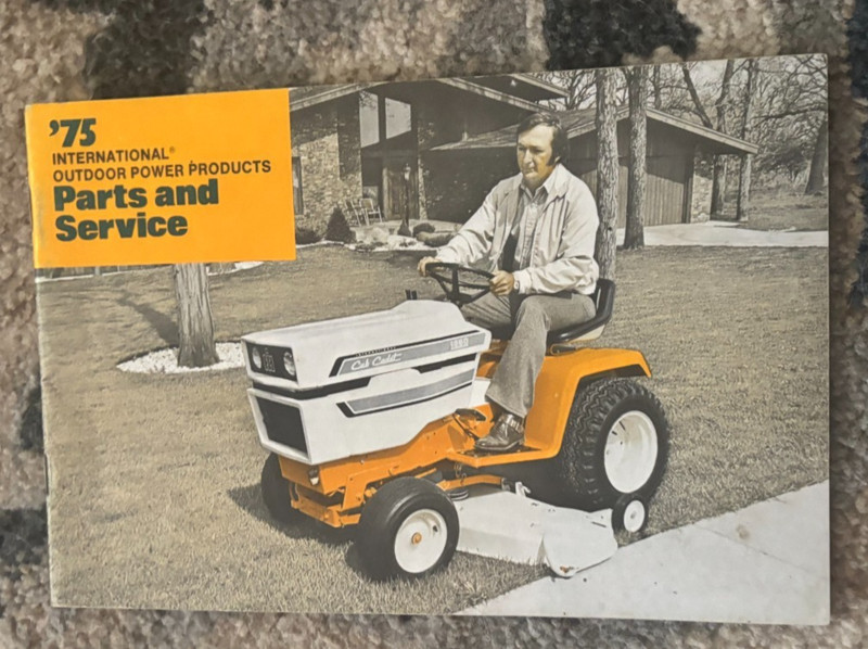 International Harvester Parts & Accessories Outdoor For 1975 Brochure AMIL26