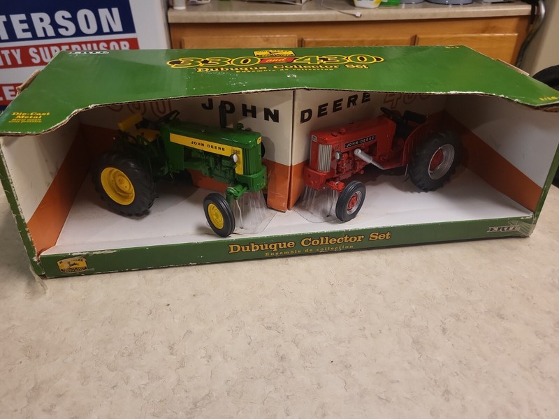 John Deere 330/430 Dubuque Collector Set TBE15122 STILL IN ORIGINAL BOX