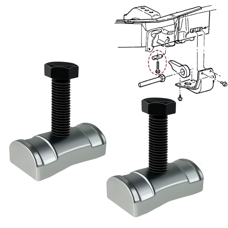 Torsion Bar Adjustment Bolt and Lock Nut Fit for Chevrolet Silverado Tahoe GM…