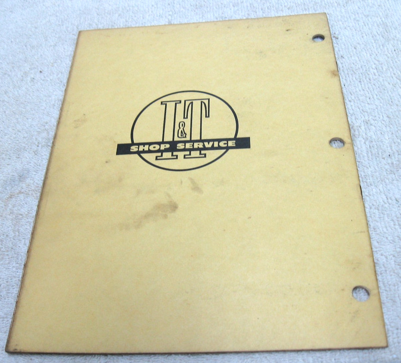 1960 INTERNATIONAL IH 100 130 140 200 230 TRACTOR I&T SERVICE SHOP REPAIR MANUAL gallery