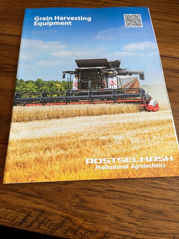 Rostselmash Grain Harvesting Equipment Brochure FCCA