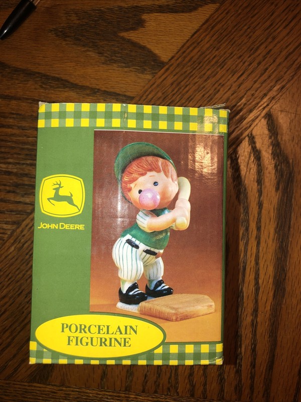John Deere Porcelain Figurine Brand New 2000s Sealed Collectible