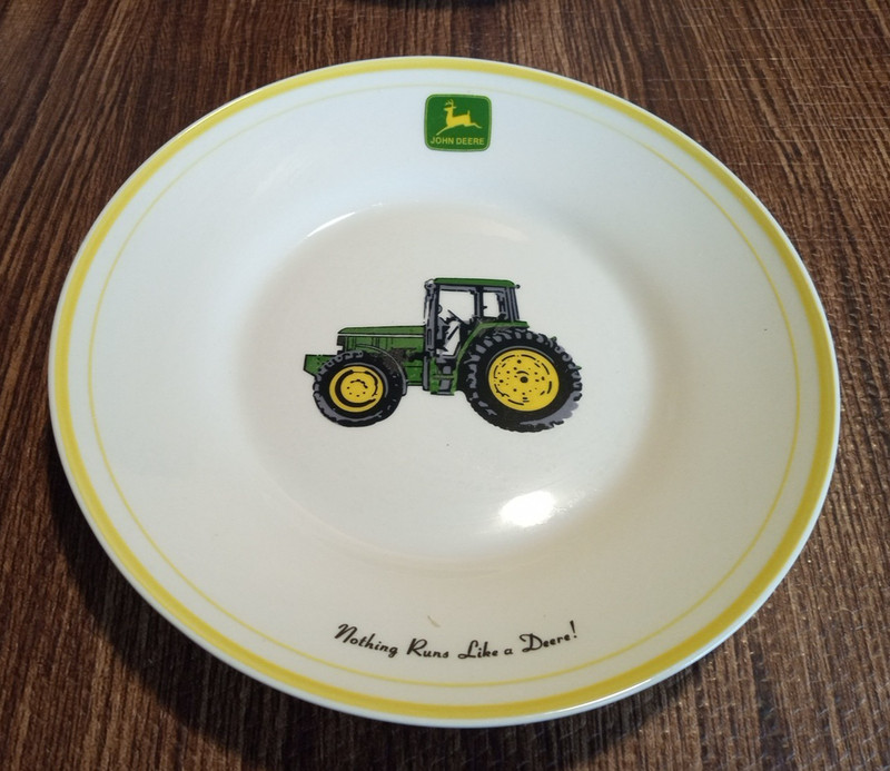 John Deere (Tractor) by GIBSON DESIGNS Salad Plate 8 7/8" Diameter Set Of 8 gallery