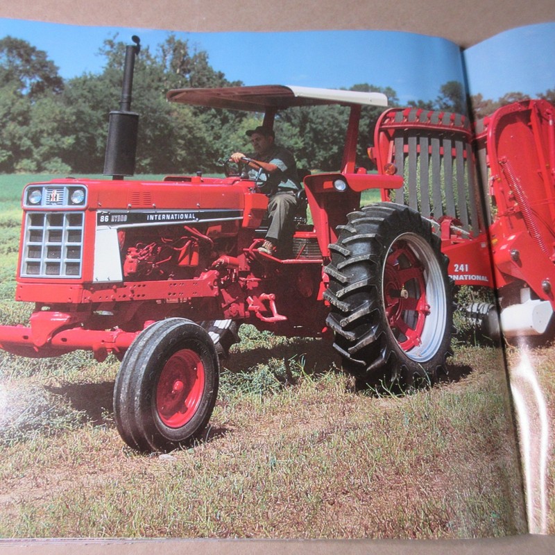 Vintage international harvester tractors brochure 23 to 69 hp 140 284 364 464 86 gallery