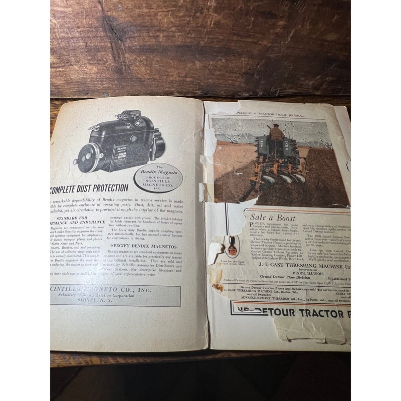 1933 Cooperative Tractor Catalog Red Tractor Book 18th Edition Farm Machinery gallery