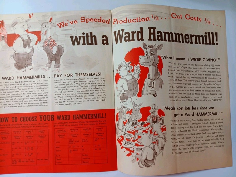 Montgomery Ward Hammermills Brocure Advertising Ephemera gallery