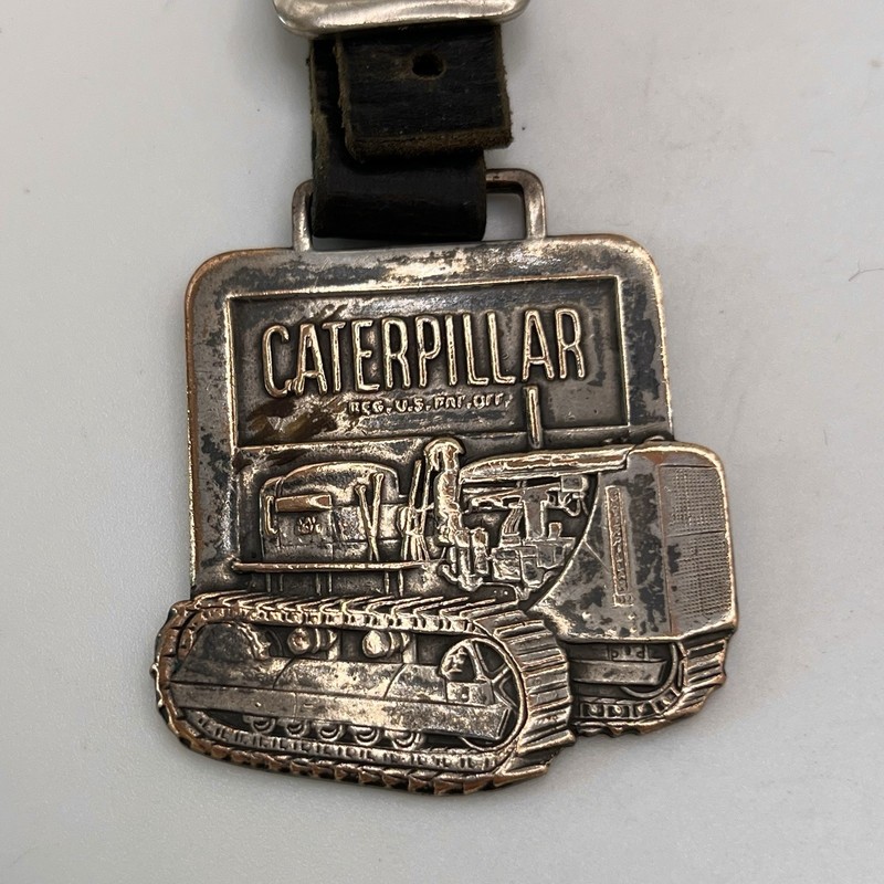 Caterpillar Pocket Watch fob Central Machinery Co Great Falls Havre Lewistown MT